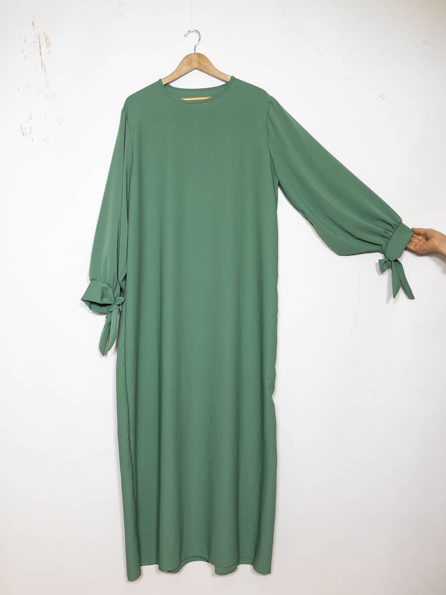 Abaya Lime groen Medina abaya