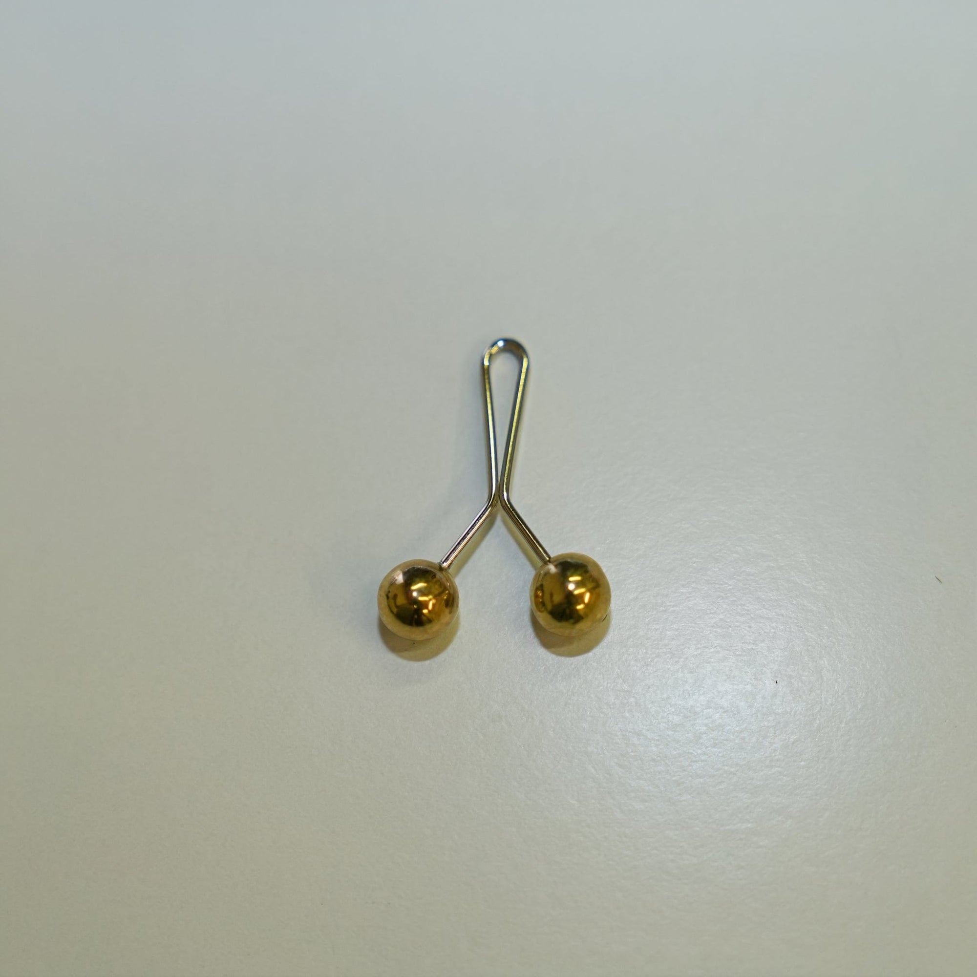 Goud Hijab clip parel