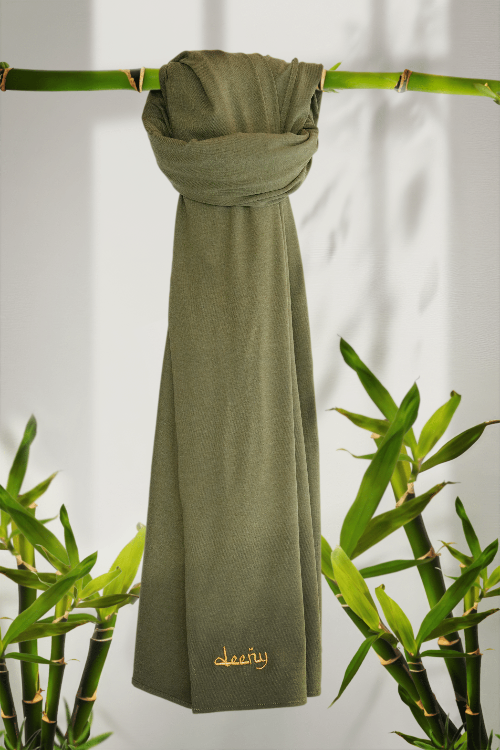Olijf Groen Deeny Bamboe Jersey