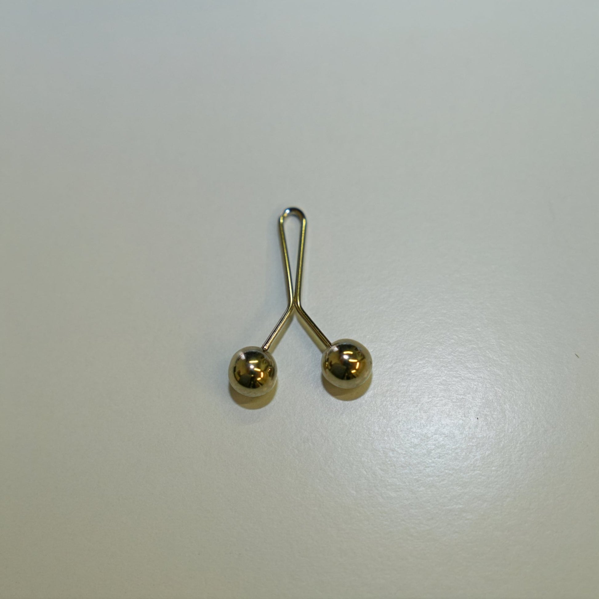 Zilver Hijab clip parel