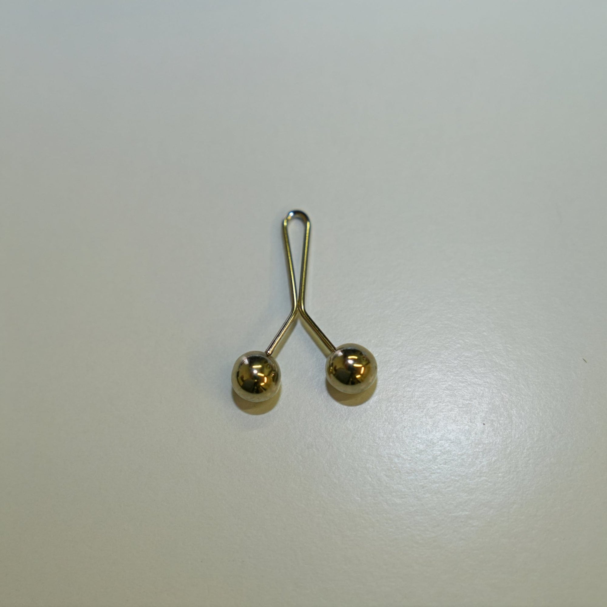 Zilver Hijab clip parel