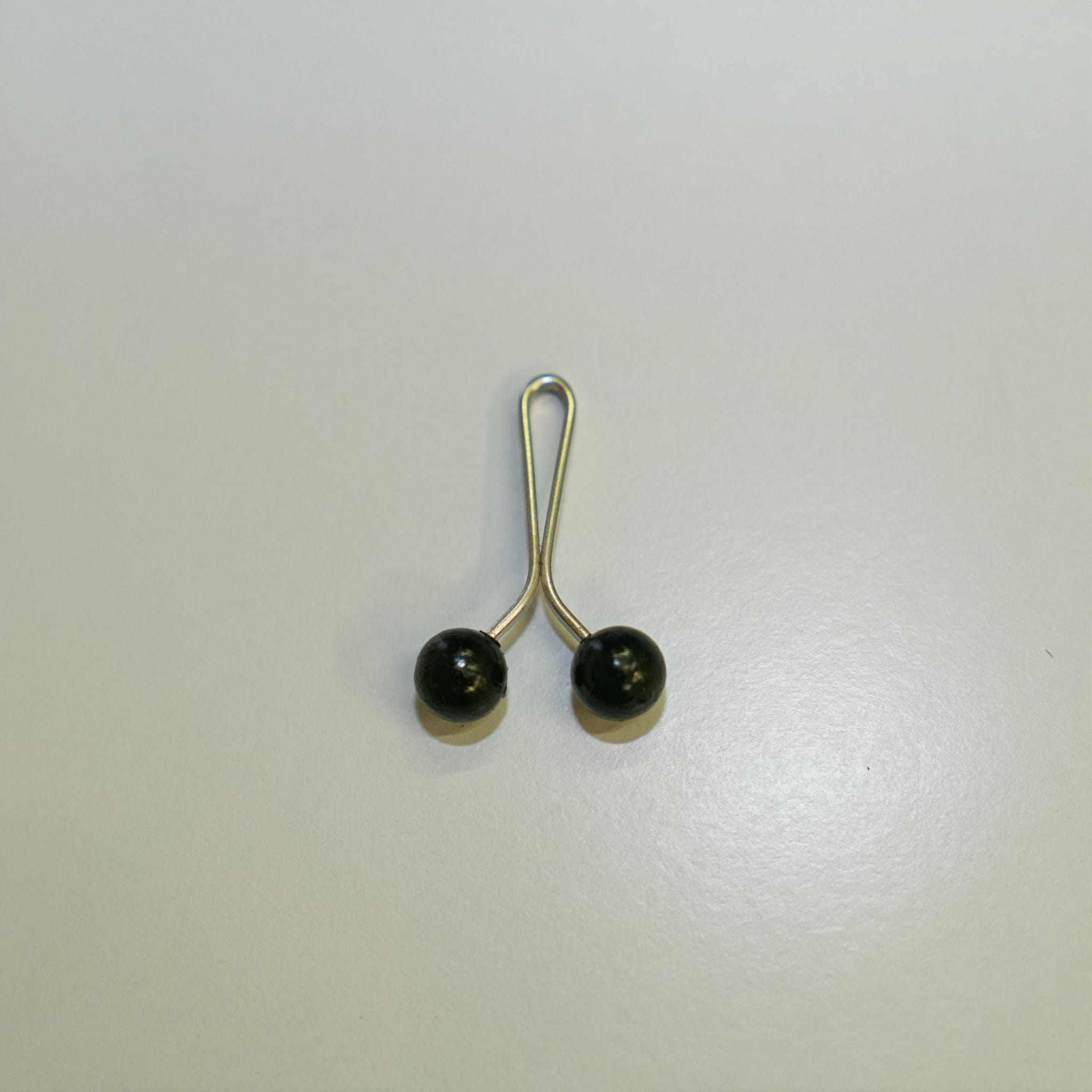Zwart Hijab clip parel